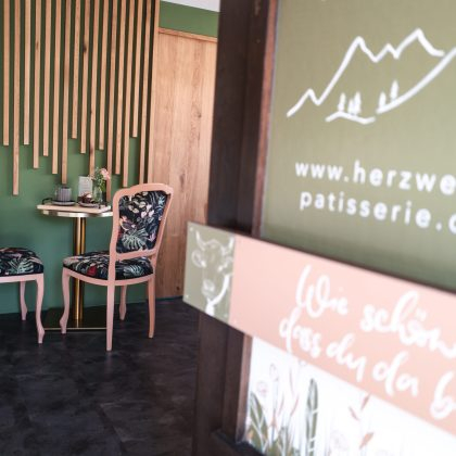 Herzwerk Patisserie von Konditormeisterin Laura Hörmann in Altstädten.