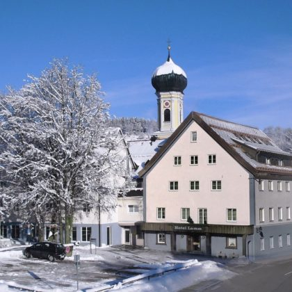 lamm aussen winter